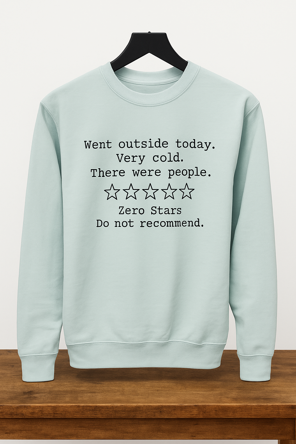 Zero Stars – Crewneck Sweatshirt