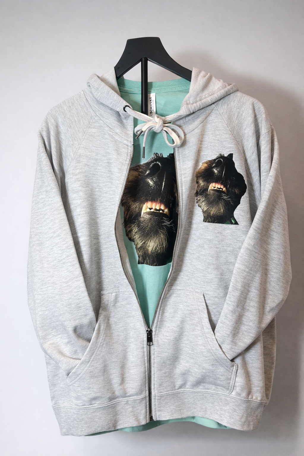 Custom Pet Hooded Zip Up