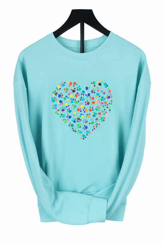 Paw-Heart – Crewneck Sweatshirt